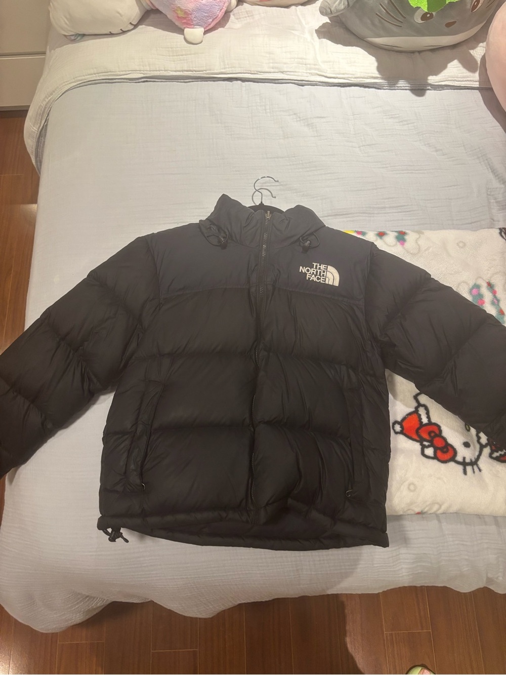 The North Face Black Men's Puffer Jacket - Insulated Hooded Coat